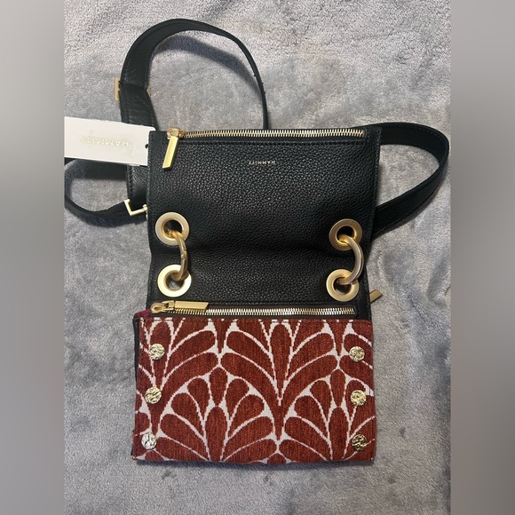 Hammitt Montana Texas Tapestry Reversible Leather Crossbody Bag - Picture 9 of 14